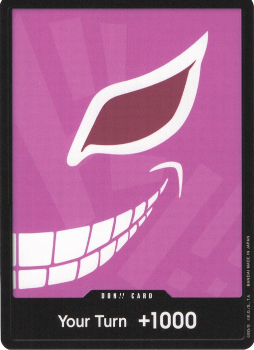 Image for DON!! Card (Donquixote Doflamingo) [Premium Booster -The Best-] - One Piece Card Game