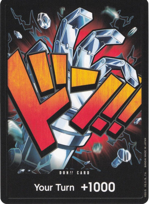 Image for DON!! Card (Eustass "Captain" Kid) (Foil) [Premium Booster -The Best-] - One Piece Card Game