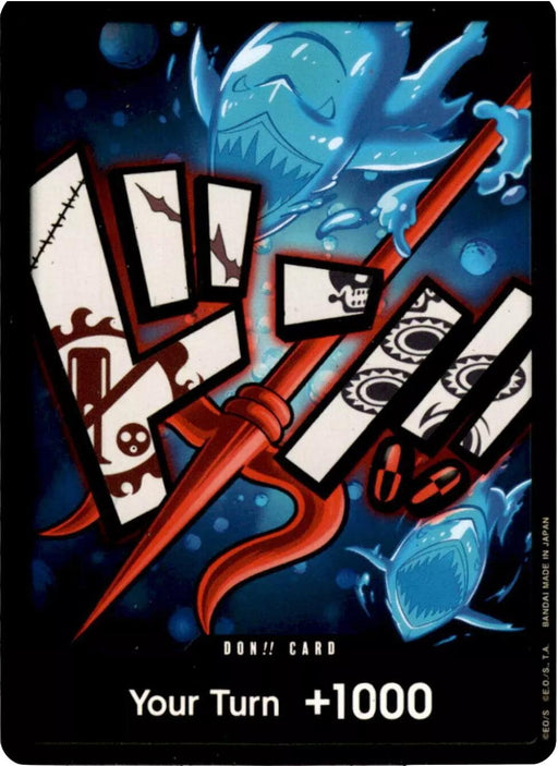 Image for DON!! Card (Hody Jones) [Premium Booster -The Best-] - One Piece Card Game