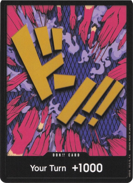 Image for DON!! Card (Ivankov) (Foil) [Premium Booster -The Best-] - One Piece Card Game