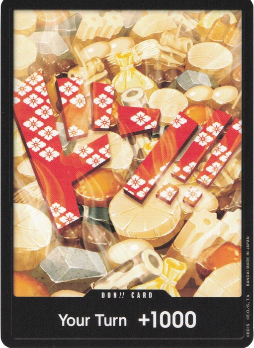 DON!! Card (Oden) (Foil) [Premium Booster -The Best-]