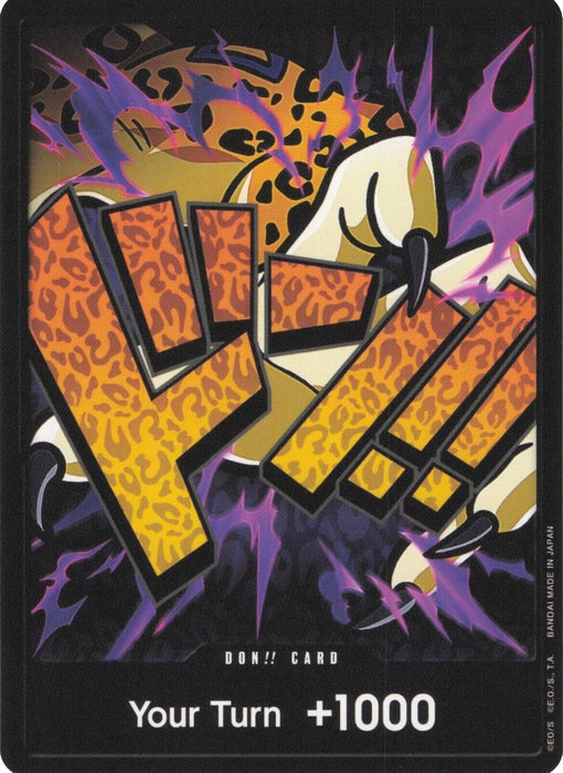 Image for DON!! Card (Rob Lucci) [Premium Booster -The Best-] - One Piece Card Game