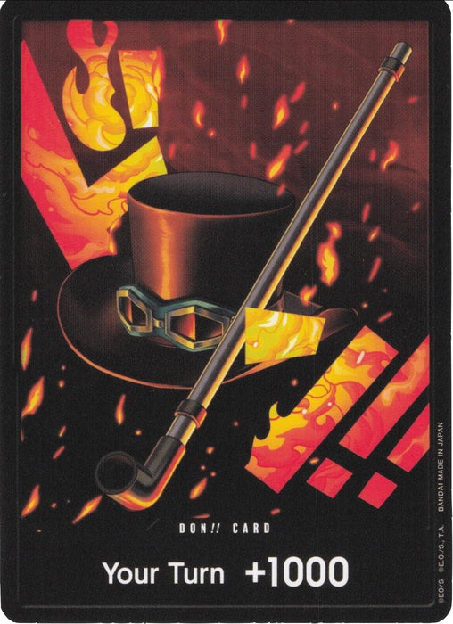 Image for DON!! Card (Sabo) (Foil) [Premium Booster -The Best-] - One Piece Card Game