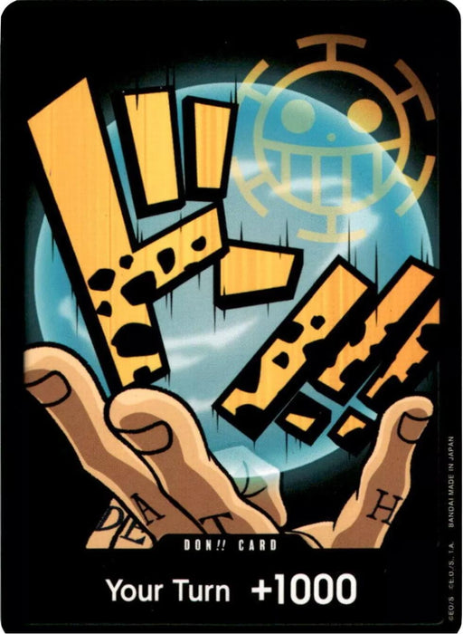 Image for DON!! Card (Trafalgar Law) [Premium Booster -The Best-] - One Piece Card Game