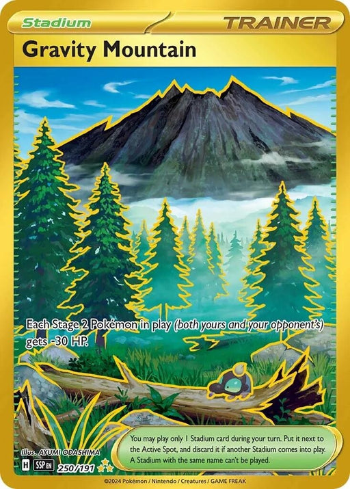 Image for Gravity Mountain (250/191) (Holofoil) [SV08: Surging Sparks] - Pokemon