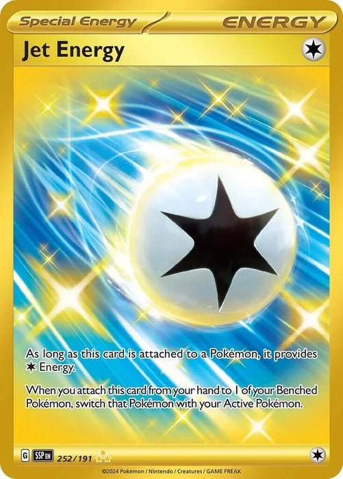 Image for Jet Energy (252/191) (Holofoil) [SV08: Surging Sparks] - Pokemon