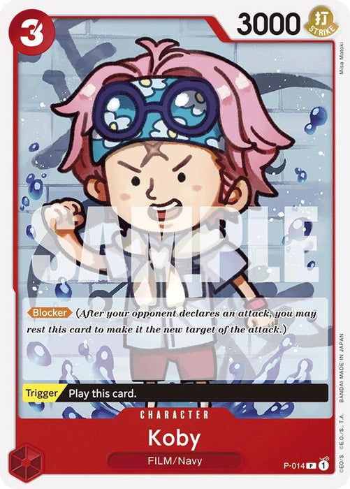 Image for Koby (Reprint) (P-014) [Premium Booster -The Best-] - One Piece Card Game
