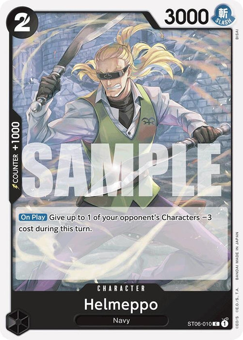 Image for Helmeppo (Reprint) (ST06-010) [Premium Booster -The Best-] - One Piece Card Game