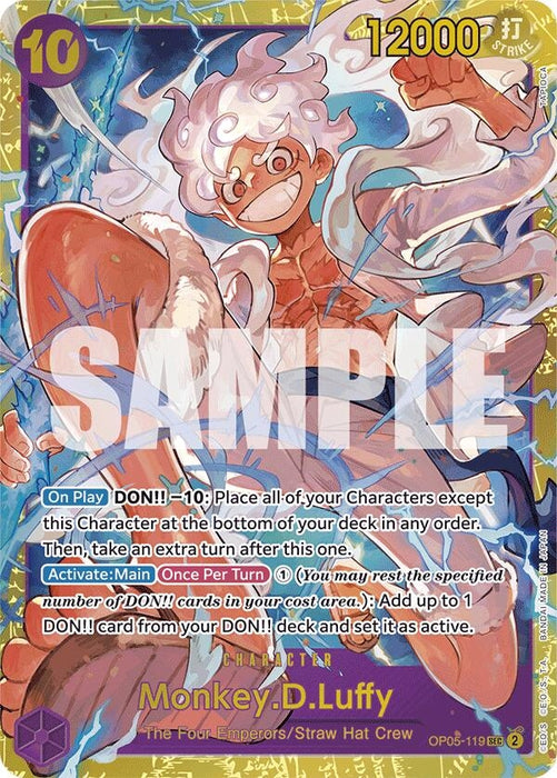 Monkey.D.Luffy (OP05-119) (Reprint) (OP05-119) (Foil) [Premium Booster -The Best-]