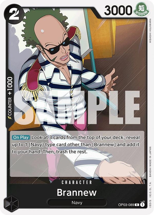 Image for Brannew (Reprint) (OP03-089) [Premium Booster -The Best-] - One Piece Card Game