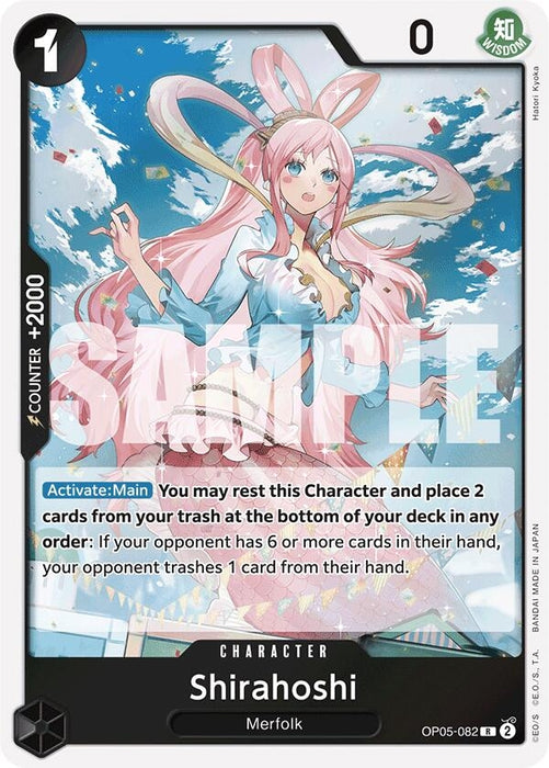 Image for Shirahoshi (OP05-082) (Reprint) (OP05-082) (Foil) [Premium Booster -The Best-] - One Piece Card Game
