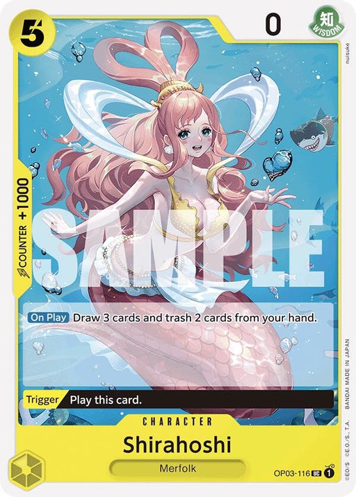 Image for Shirahoshi (OP03-116) (Reprint) (OP03-116) [Premium Booster -The Best-] - One Piece Card Game