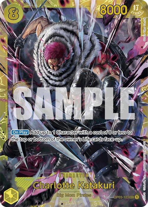Charlotte Katakuri (Reprint) (OP03-123) (Foil) [Premium Booster -The Best-]