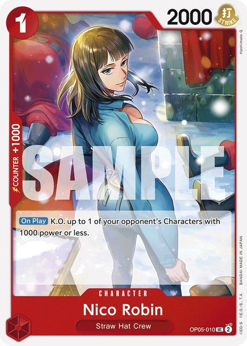 Image for Nico Robin (Reprint) (OP05-010) [Premium Booster -The Best-] - One Piece Card Game