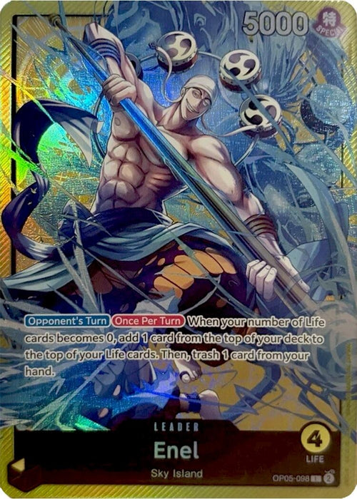 Enel (Sound Loader Vol. 2) (OP05-098) (Foil) [One Piece Promotion Cards]