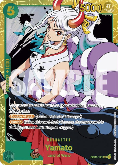 Yamato (OP01-121) (Reprint) (OP01-121) (Foil) [Premium Booster -The Best-]