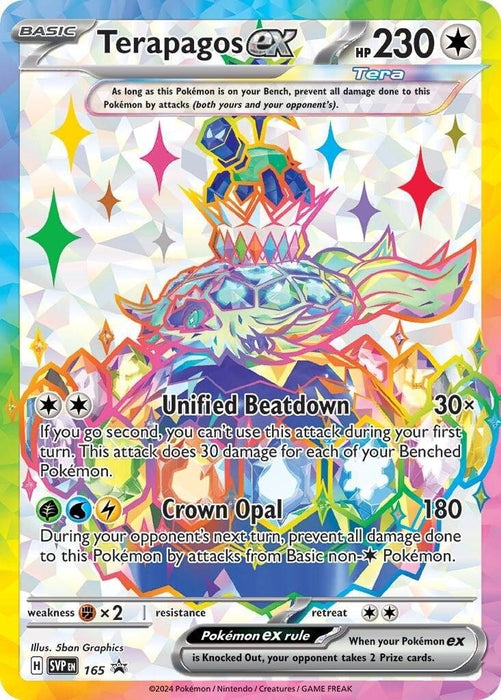 Image for Terapagos ex - 165 (165) (Holofoil) [SV: Scarlet & Violet Promo Cards] - Pokemon