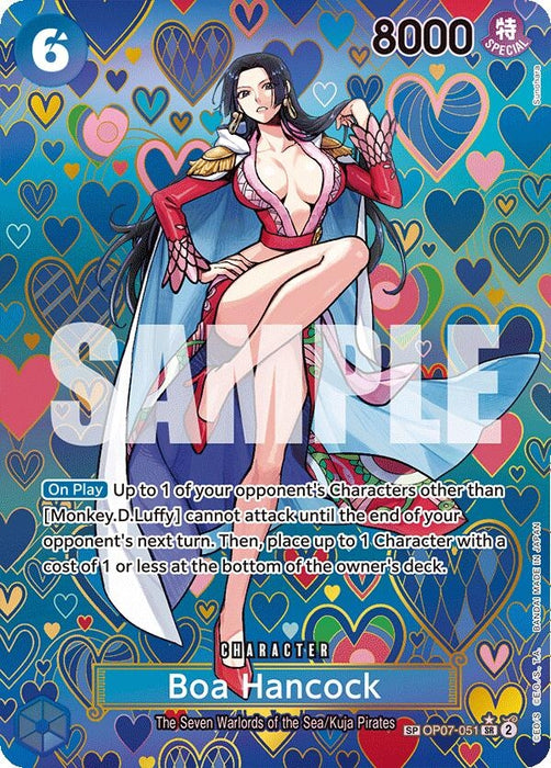 Image for Boa Hancock (SP) (OP07-051) (Foil) [Emperors in the New World] - One Piece Card Game