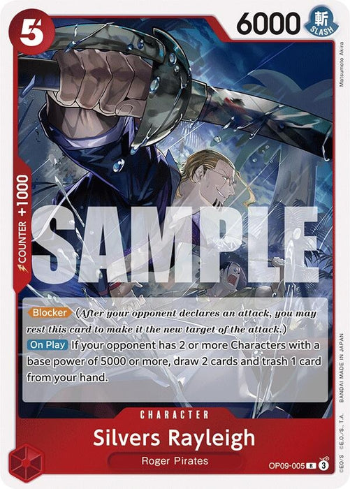 Silvers Rayleigh (OP09-005) (Foil) [Emperors in the New World]