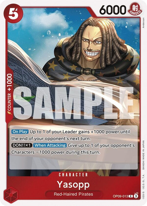 Image for Yasopp (OP09-013) (Foil) [Emperors in the New World] - One Piece Card Game