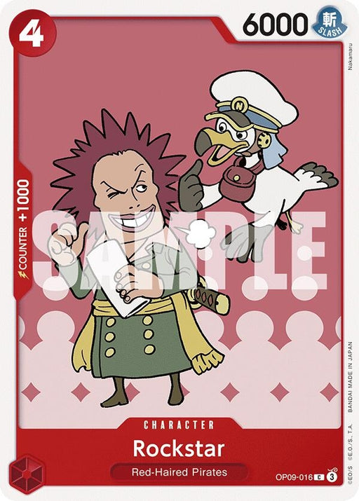 Image for Rockstar (OP09-016) [Emperors in the New World] - One Piece Card Game