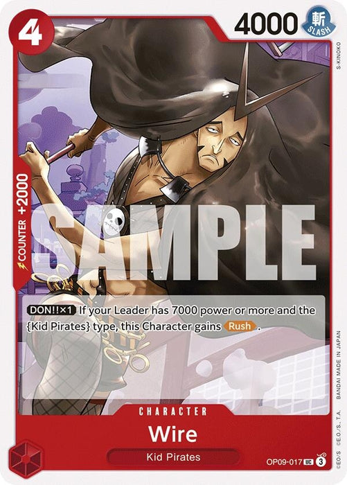 Image for Wire (OP09-017) [Emperors in the New World] - One Piece Card Game
