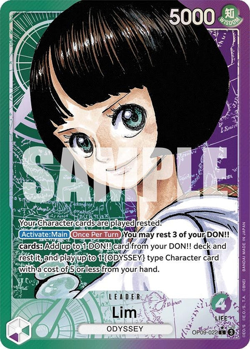 Lim (022) (Parallel) (OP09-022) (Foil) [Emperors in the New World]