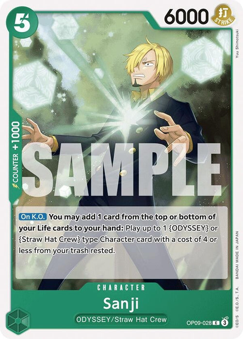 Image for Sanji (028) (OP09-028) [Emperors in the New World] - One Piece Card Game