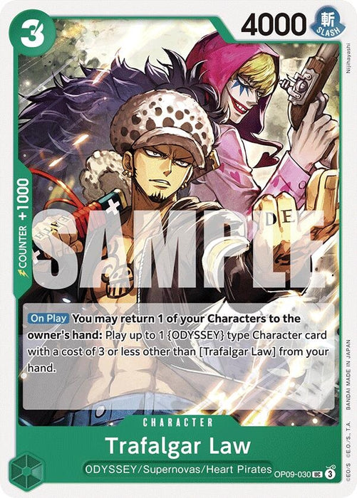 Image for Trafalgar Law (OP09-030) [Emperors in the New World] - One Piece Card Game