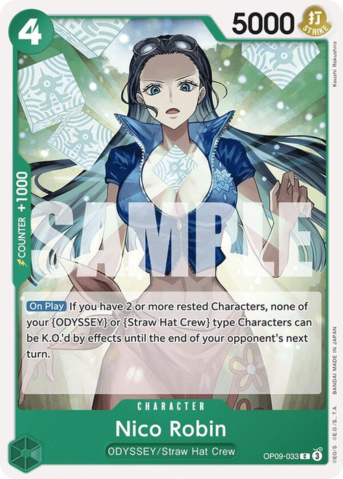 Image for Nico Robin (033) (OP09-033) [Emperors in the New World] - One Piece Card Game