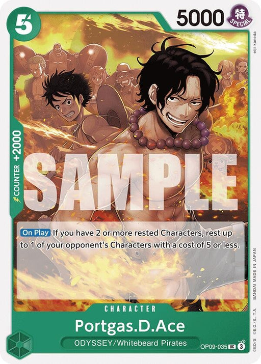 Image for Portgas.D.Ace (OP09-035) [Emperors in the New World] - One Piece Card Game