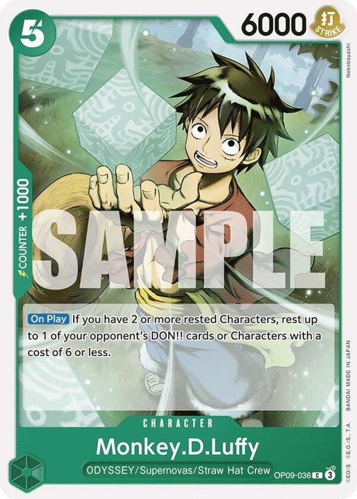 Image for Monkey.D.Luffy (036) (OP09-036) [Emperors in the New World] - One Piece Card Game