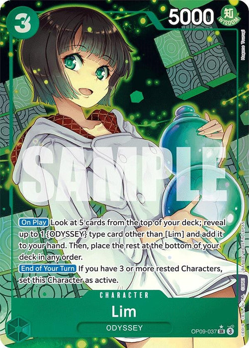 Image for Lim (037) (Parallel) (OP09-037) (Foil) [Emperors in the New World] - One Piece Card Game