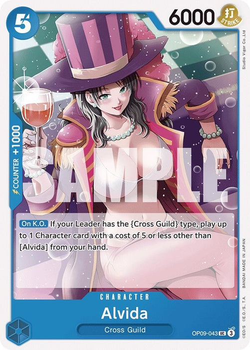 Image for Alvida (OP09-043) [Emperors in the New World] - One Piece Card Game