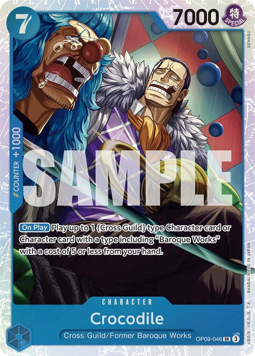 Crocodile (046) (OP09-046) (Foil) [Emperors in the New World]