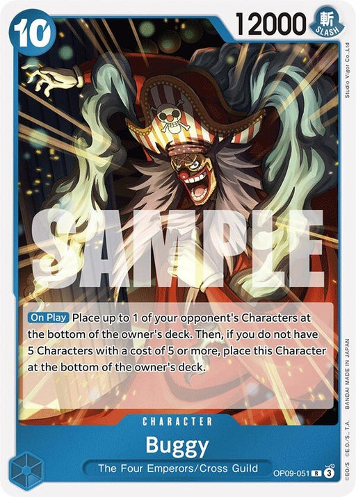 Image for Buggy (051) (OP09-051) (Foil) [Emperors in the New World] - One Piece Card Game
