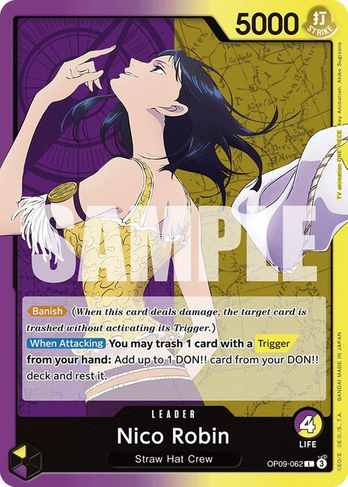 Image for Nico Robin (062) (OP09-062) [Emperors in the New World] - One Piece Card Game