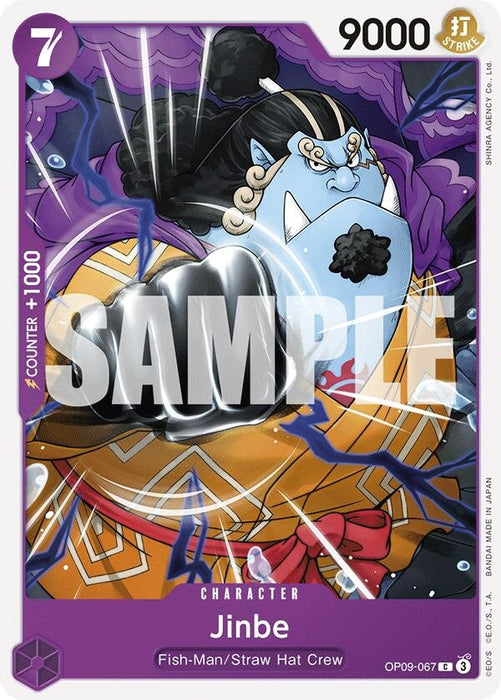Image for Jinbe (OP09-067) [Emperors in the New World] - One Piece Card Game