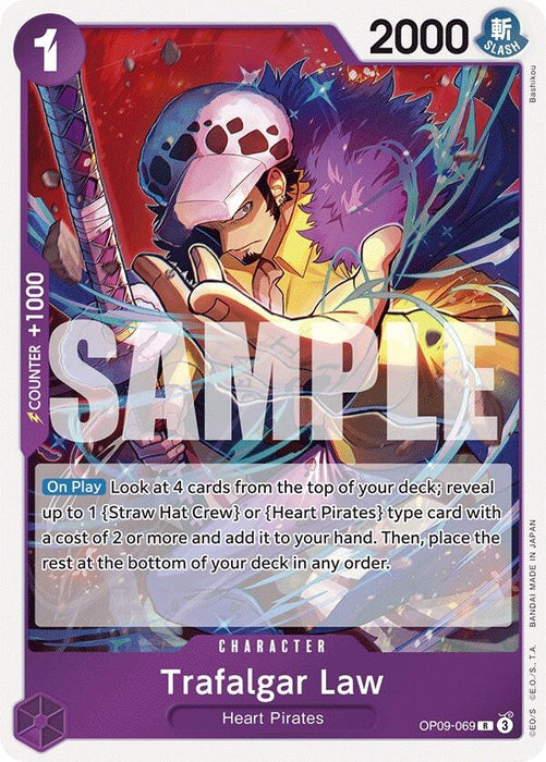 Trafalgar Law (069) (OP09-069) (Foil) [Emperors in the New World]
