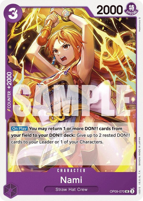 Image for Nami (070) (OP09-070) [Emperors in the New World] - One Piece Card Game
