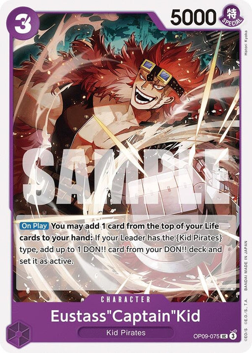 Image for Eustass"Captain"Kid (OP09-075) [Emperors in the New World] - One Piece Card Game