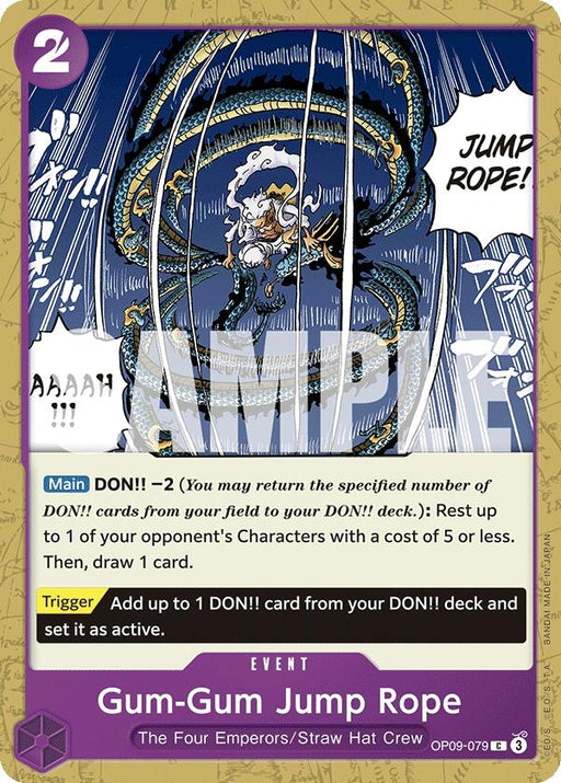 Image for Gum-Gum Jump Rope (OP09-079) [Emperors in the New World] - One Piece Card Game