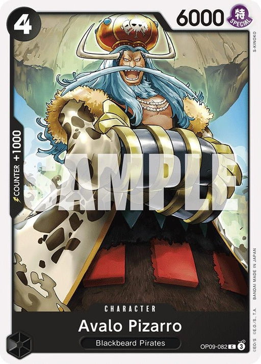 Image for Avalo Pizarro (OP09-082) [Emperors in the New World] - One Piece Card Game