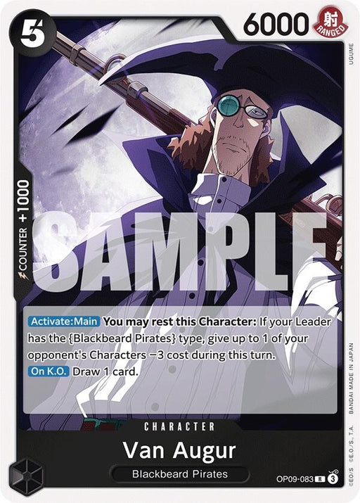 Image for Van Augur (OP09-083) (Foil) [Emperors in the New World] - One Piece Card Game