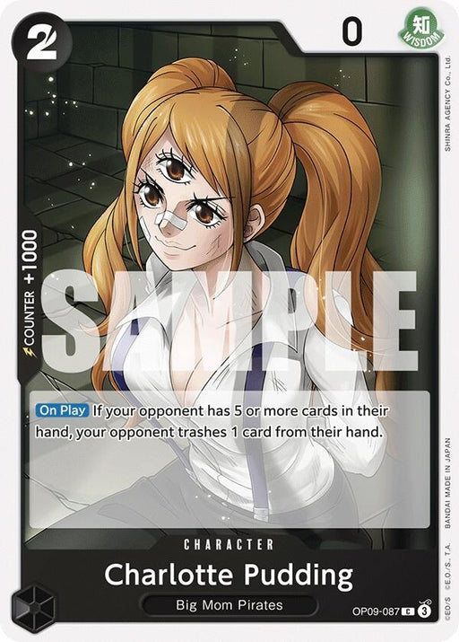 Image for Charlotte Pudding (OP09-087) [Emperors in the New World] - One Piece Card Game
