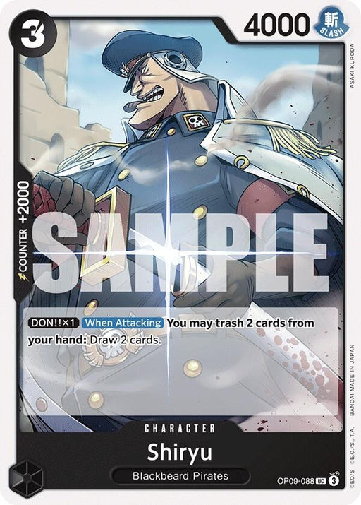 Image for Shiryu (OP09-088) [Emperors in the New World] - One Piece Card Game