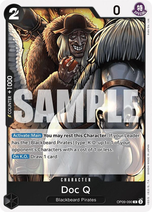 Image for Doc Q (OP09-090) (Foil) [Emperors in the New World] - One Piece Card Game