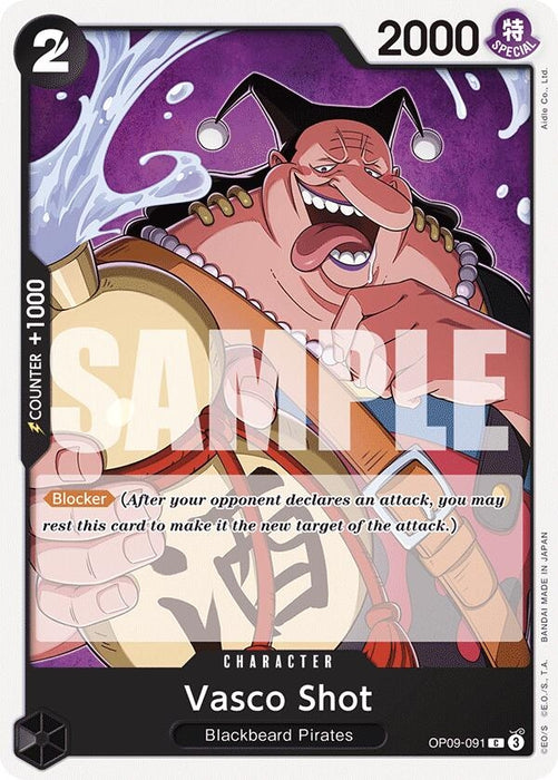 Image for Vasco Shot (OP09-091) [Emperors in the New World] - One Piece Card Game