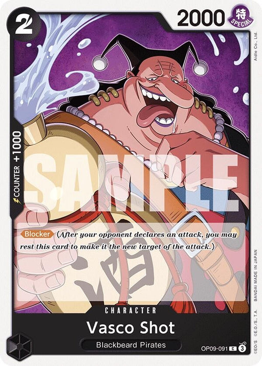 Image for Vasco Shot (OP09-091) [Emperors in the New World] - One Piece Card Game