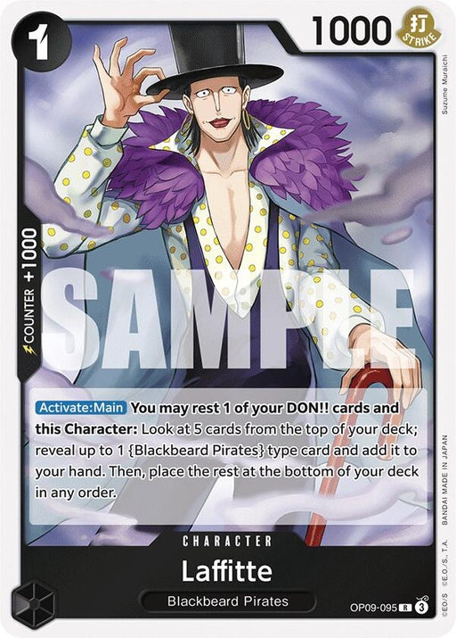 Image for Laffitte (OP09-095) (Foil) [Emperors in the New World] - One Piece Card Game
